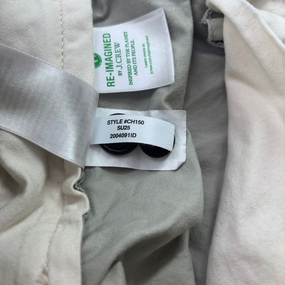 J Crew Oarsman Reimagined Chino Shorts Mens 30 Stone Stretch Classic Preppy - Picture 7 of 10
